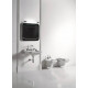 Раковина Kerasan Waldorf 4140 цвет белый, прямоугольная, с переливом