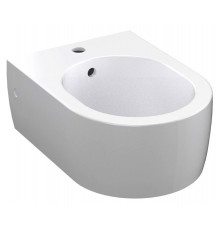 Биде подвесное Kerasan Flo 312501 цвет белый, овальное, 36x50 см