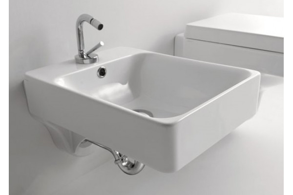 Биде подвесное Kerasan Cento 352401 цвет белый, прямоугольное, 35x51 см