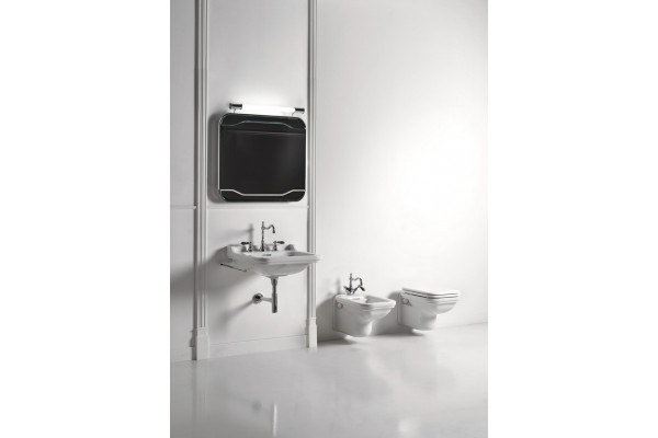 Биде подвесное Kerasan Waldorf 4125 цвет белый, прямоугольное, 37x55 см