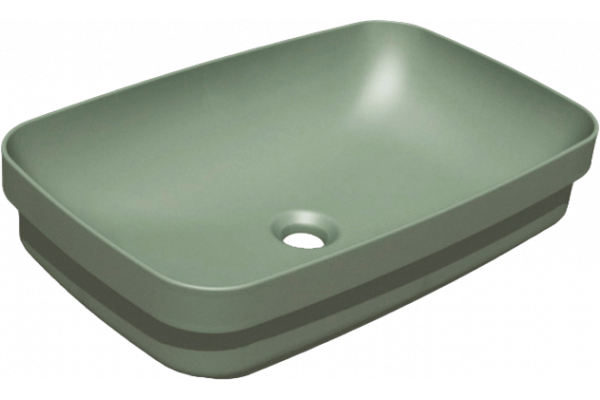 Раковина Kerasan Tribeca 514311 verde muschio цвет зеленый