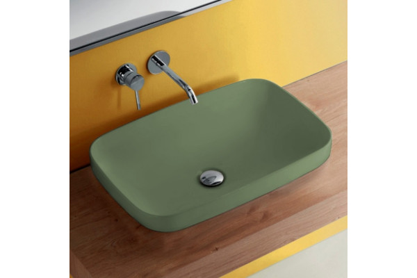 Раковина Kerasan Tribeca 514311 verde muschio цвет зеленый