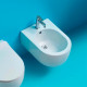 Биде подвесное Kerasan Flo 312501*1 цвет белый, овальное