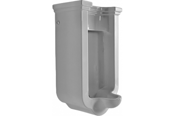 Писсуар Kerasan Waldorf 413001 подвесной белый, внутренний подвод воды, 44x37x69 см