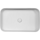 Раковина Kerasan Tribeca 460230 белая матовая цвет белый