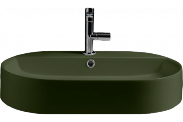 Раковина Kerasan Ciotola 028511*1 verde muschio цвет зеленый