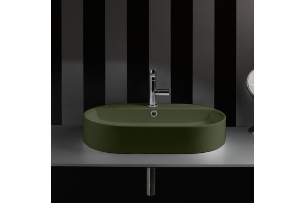 Раковина Kerasan Ciotola 028511*1 verde muschio цвет зеленый