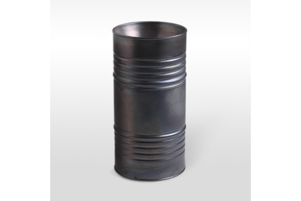 Kerasan Artwork Раковина свободностоящая "BARREL" d 45H 90 см без отв под смеситель слив в пол в комплекте с сифоном и гибкой трубо цвет ржавчина 4742K83