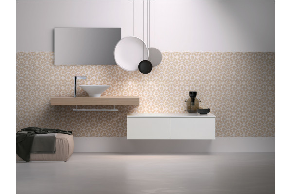 Kerasan Deco Раковина COCKTAIL накладная свободностоящая d 45см h 16 см.цвет белый (без декоративной пластины) 480101