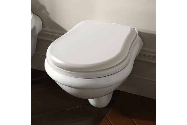 KERASAN Retro Унитаз подвесной 52*38см цвет белый 101501