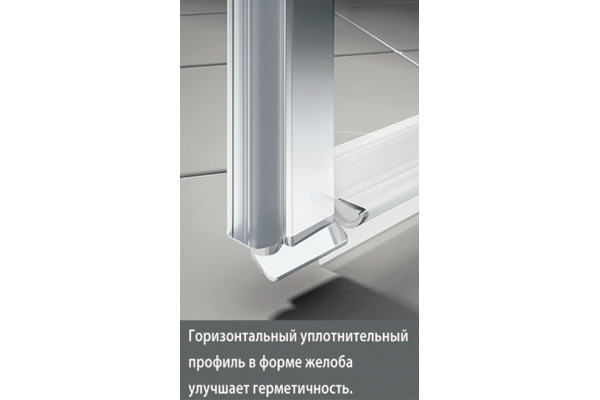 Душевая дверь в нишу Kermi Cada XS CK PTD 09020 VPK 90 см распашная, стекло прозрачное