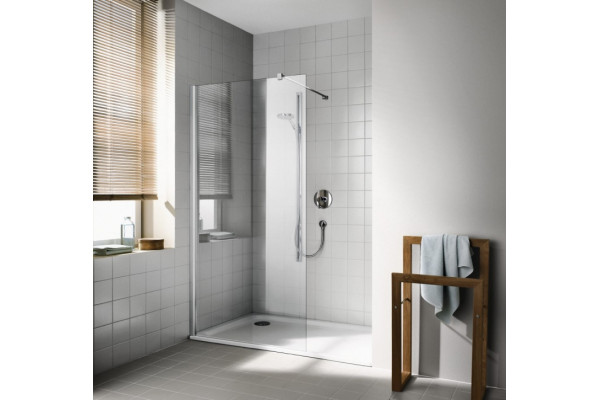Душевая перегородка Kermi Cada XS CK TWF 12020 VPK 120 см стекло прозрачное, профиль хром