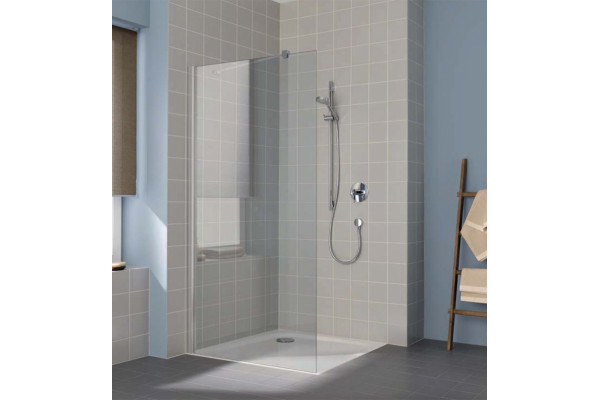 Душевая перегородка Kermi Cada XS CK TWF 12020 VPK 120 см стекло прозрачное, профиль хром