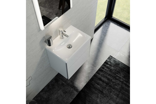Мебельная раковина Keuco Royal Reflex 50 прямоугольная, цвет белый