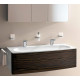 Мебельная раковина Keuco Elegance New 130 см цвет белый, на тумбу
