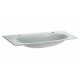 Мебельная раковина Keuco Elegance new 130 см стекло цвет белый, на тумбу