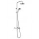 Душевая стойка Kludi Zenta dual shower system  хром, штанга 114.5 см