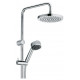 Душевая стойка Kludi Zenta dual shower system  хром, штанга 116.5 см