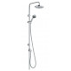 Душевая стойка Kludi Zenta dual shower system  хром, штанга 116.5 см
