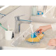 Смеситель Kludi Pure&Style 402920575 для раковины однорычажный, хром