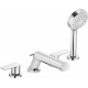 Смеситель Kludi Pure&Style 404250575 на борт ванны двухвентильный, хром