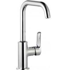 Смеситель Kludi Pure&Solid 340250575 для раковины однорычажный, хром