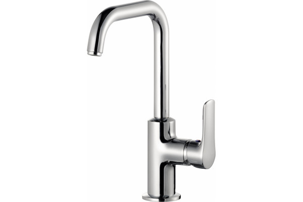 Смеситель Kludi Pure&Solid 340250575 для раковины однорычажный, хром