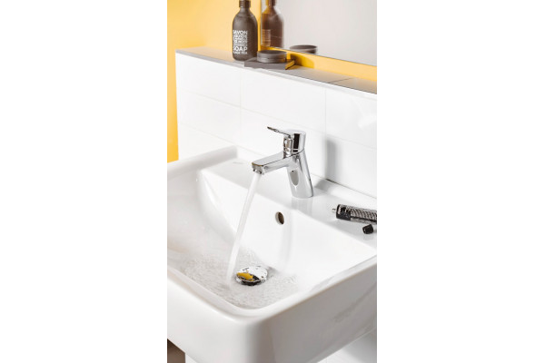 Смеситель Kludi Pure&Easy 372750565 для раковины, для безнапорных водонагревателей, однорычажный, хром