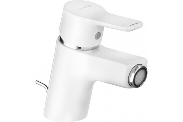 Смеситель Kludi Pure&Easy 375339165 для биде однорычажный, белый