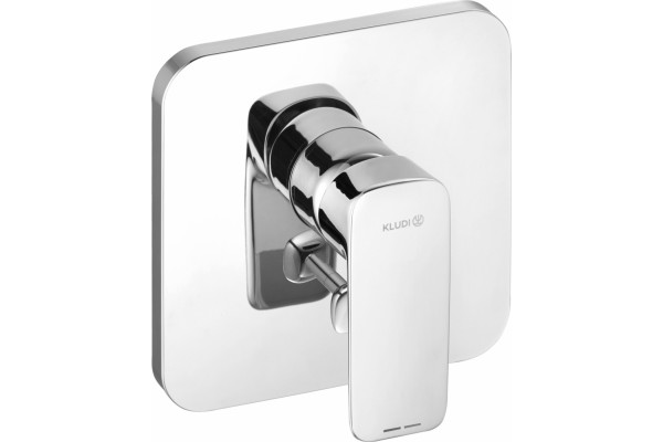 Смеситель Kludi Pure&Style 404190575 для ванны с душем, однорычажный, хром