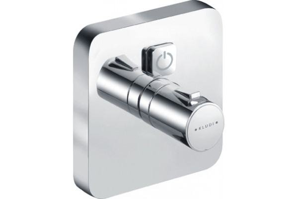 Термостат Kludi Push 388010538 для душа термостат, хром