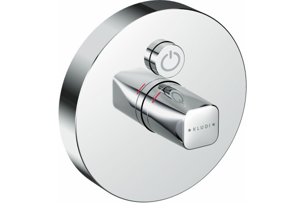 Смеситель Kludi Push 386020538 для душа двухвентильный, хром