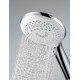 Душевая стойка Kludi Freshline dual shower system 6709005-00 хром, штанга 129 см