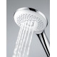 Душевая стойка Kludi Freshline dual shower system 6709005-00 хром, штанга 129 см