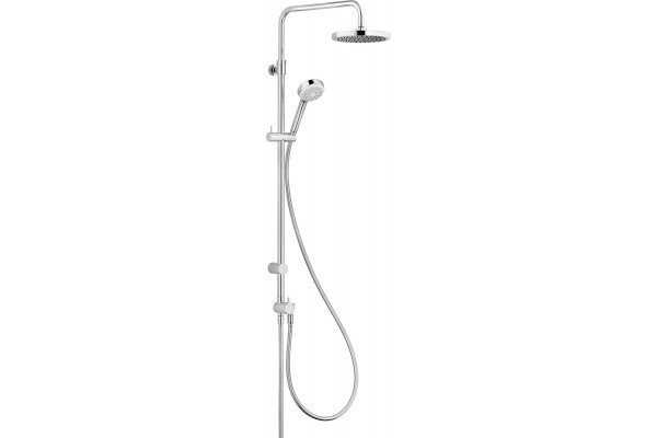 Душевая стойка Kludi Logo dual shower system 6809305-00 хром, штанга 134 см