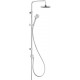 Душевая стойка Kludi Logo dual shower system 6809305-00 хром, штанга 134 см