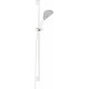 Душевой гарнитур Kludi Fizz 3S 6774091-00 цвет белый, штанга 91.5 см