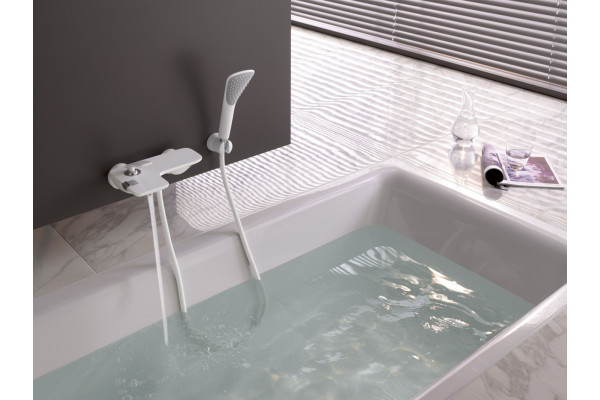 Душевой шланг Kludi Suparaflex Silver 6107191-00 125 см цвет белый,  в современном стиле