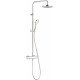 Душевая стойка Kludi Logo 6809505-00 с термостатом, хром, штанга 126 см