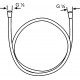 Душевой шланг Kludi Logoflex 6105705-00 200 см хром,  в современном стиле