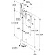 Смеситель Kludi Zenta SL 485900565 для ванны с душем, напольный, однорычажный, хром
