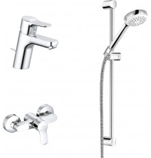 Душевой комплект Kludi Pure&Easy 378450565 хром, 1 режим