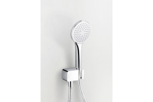 Душевой гарнитур Kludi Freshline 6787005-00 хром, штанга 45 см