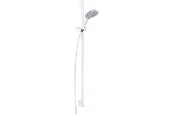 Душевой гарнитур Kludi Freshline 1S 6784091-00 цвет белый, штанга 91.5 см