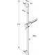 Душевой гарнитур Kludi Freshline 1S 6784005-00 хром, штанга 91.5 см
