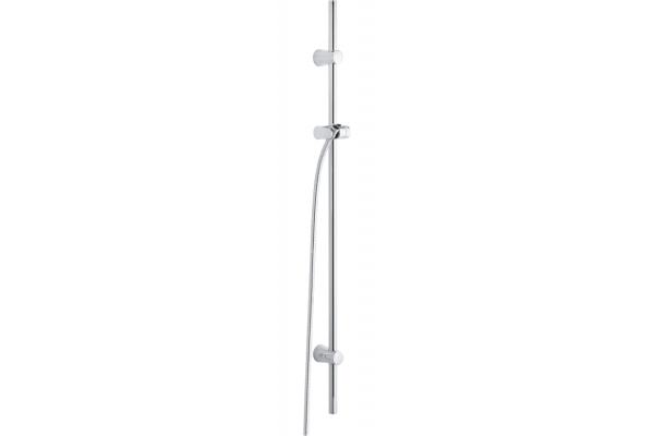 Душевая штанга Kludi A-QAv 6209505-00 хром, 110 см, шланг 160 см