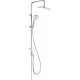 Душевая стойка Kludi Fizz dual shower system 6709105-00 хром, штанга 129 см