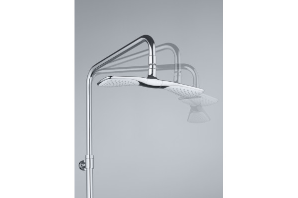 Душевая стойка Kludi Fizz dual shower system 6709105-00 хром, штанга 129 см