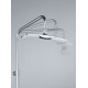Душевая стойка Kludi Fizz dual shower system 6709105-00 хром, штанга 129 см