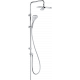 Душевая стойка Kludi Fizz dual shower system 6709305-00 хром, штанга 129 см